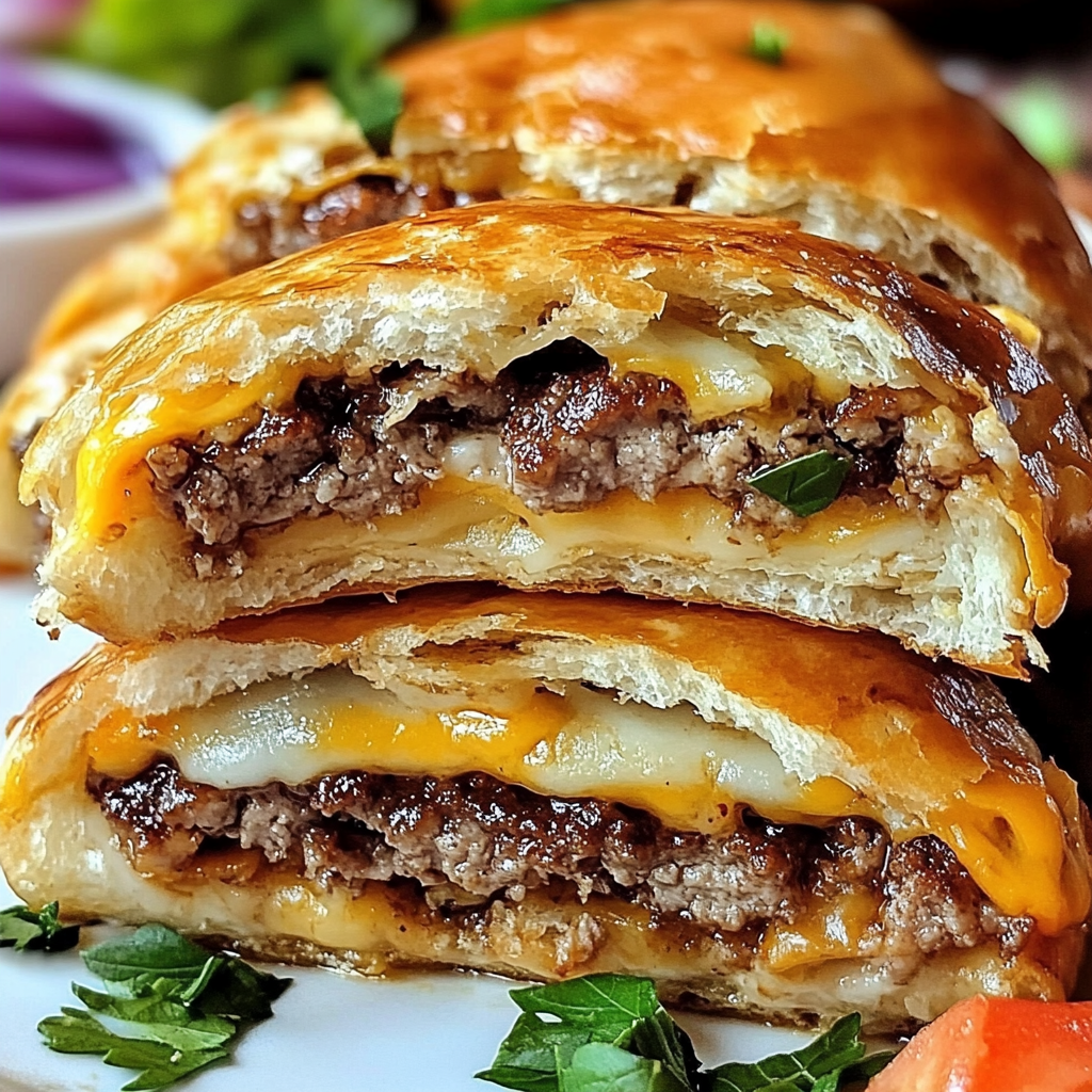 Cheeseburger Bombs Treat